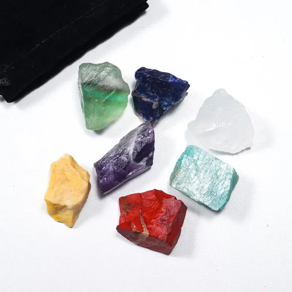 7-Piece Chakra Healing Crystal Set - Image 5