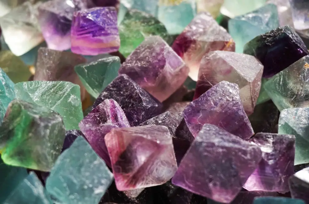 Fluorite crystal