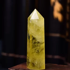 Natural Citrine Wand Energize and Empower healing properties