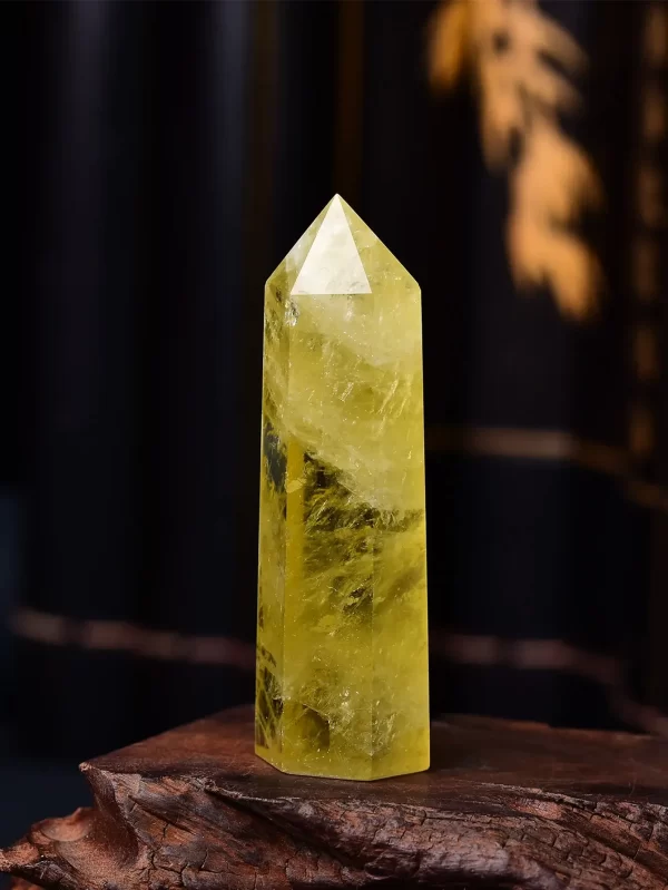 Natural Citrine Wand Energize and Empower healing properties