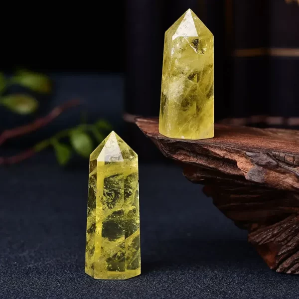 Natural Citrine Wand Energize and Empower healing properties