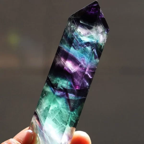 Natural Fluorite Wand - Image 4