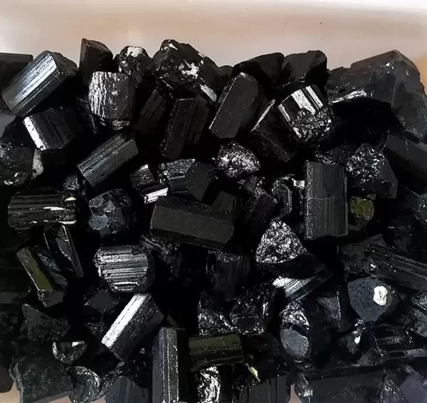 Black Tourmaline Natural Raw Stones - Image 3