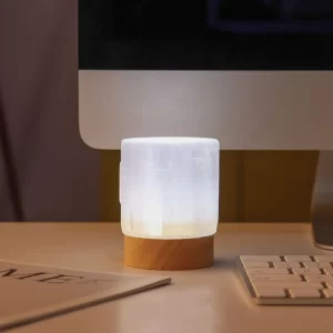 Selenite Lamp