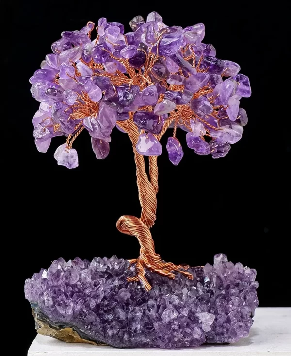 Fengshui Amethyst Crystal Lucky Tree