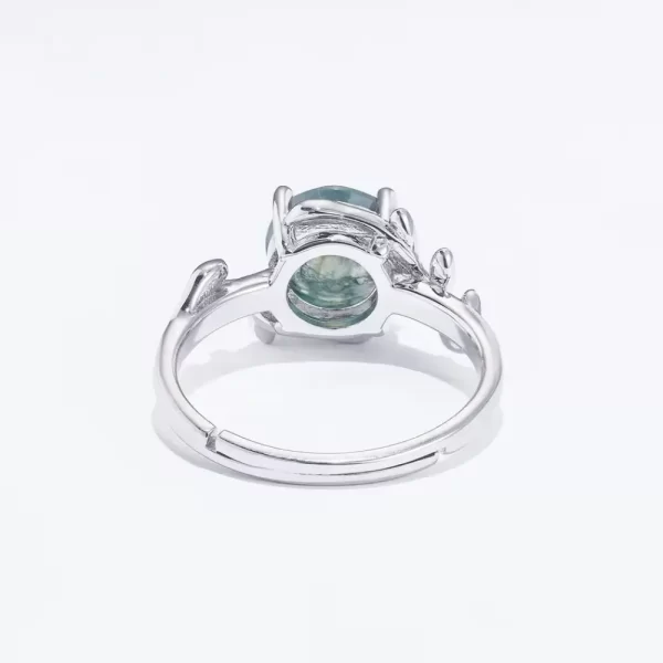 Moss Agate Ring - Image 6