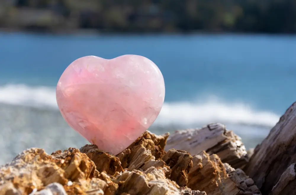 Rose Quartz crystal