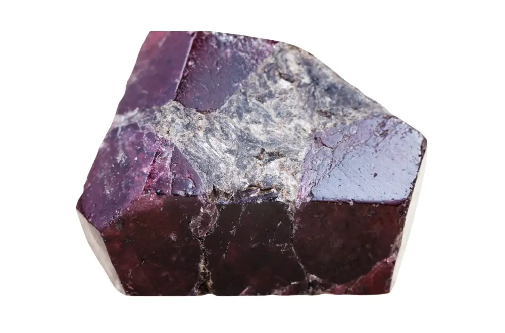 Garnet crystal