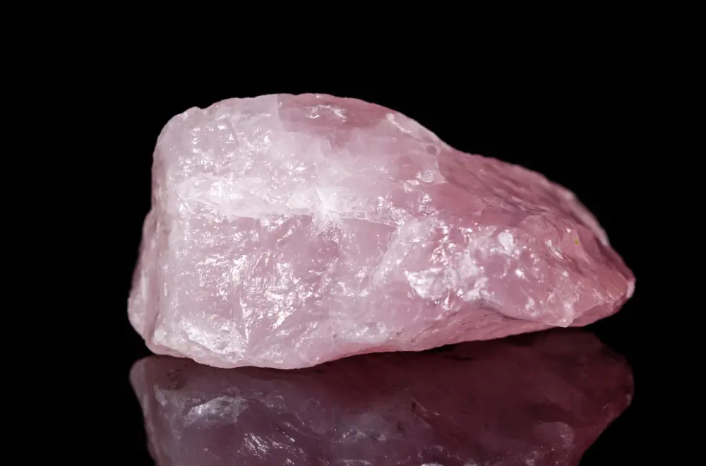 rose quartz crystal